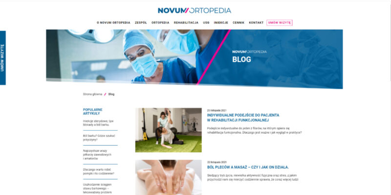 Novum Ortopedia